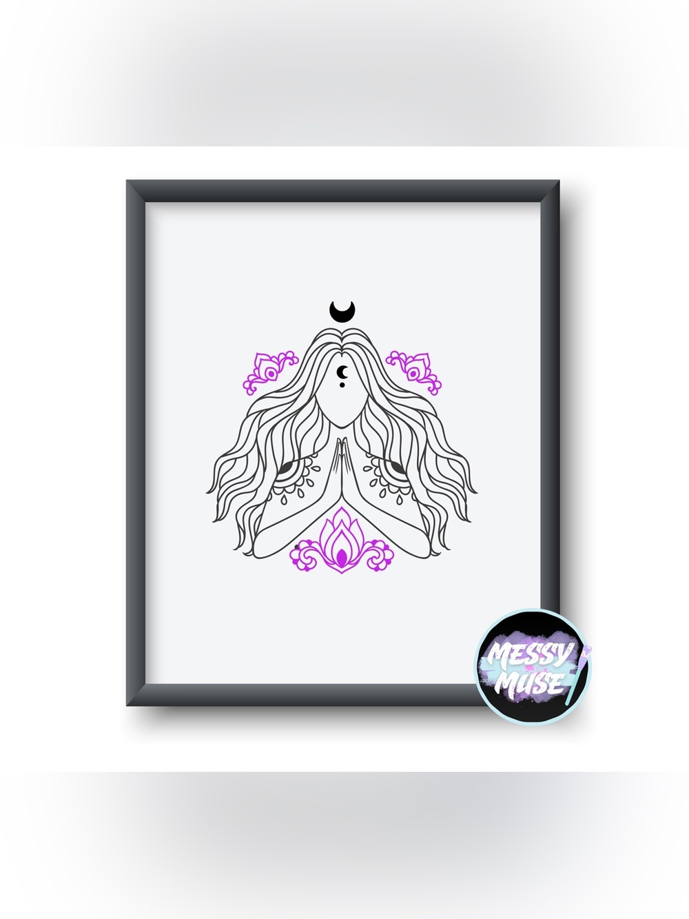 8.5x11 Wall Art Print | Handmade Home Decor | Ready to Frame Art Print